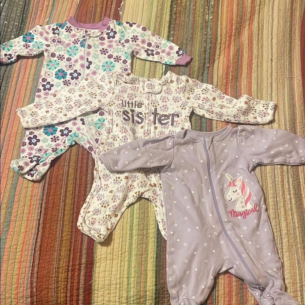 Wonder Nation Purple Footie One Piece